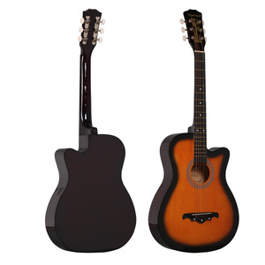 <span class=keywords><strong>Guitarra</strong></span> acústica de madera, 38 pulgadas, <span class=keywords><strong>precio</strong></span> barato, al por mayor, fábrica OEM - Product Image 3