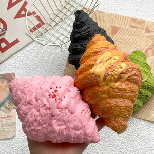 ของเล่นบีบซอสพลาสติกจำลองขนมปังแบบขายส่ง สำหรับทั้งผู้ชายและผู้หญิง VN - Product Image 1