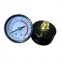 Manomètre de haute qualité pour compresseur d'air 16 bars 230 PSI, raccord inférieur en laiton 1/4 NPT, accessoires