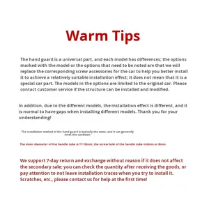 Protège-mains de moto, pédale UY/NCR/UU/AFR/EX/USR125, accessoires de modification de guidon de vélo <span class=keywords><strong>électrique</strong></span>, pare-brise compatible - Product Image 6