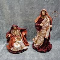 Figurines dessins animés personnalisés en résine, vente en gros, jouets artisanaux, pour bébés, jésus, mariée, pour la pensée religieuse et la famille