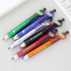 Bolígrafo Multifuncional de Plástico de 1.0 mm con Logotipo Personalizable, Bolígrafo Promocional con Tinta Azul y Negra - Product Image 5