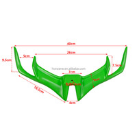 Alerón Aerodinámico Modificado para Motocicleta, Alerón Tipo Pico para Yamaha R15 V3 2017-2021