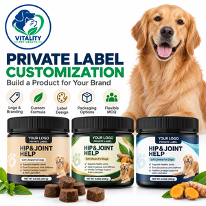 OEM Dog Joint <b>Support</b> Soft Chews with Glucosamine Chondroitin Turmeric <b>for</b> <b>Hip</b> Mobility Flexibility and Joint Health - Product Image 2