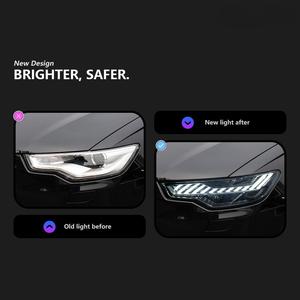 Fari LED 12V per Audi <span class=keywords><strong>A6</strong></span> C7 2012-2018 con Segnale Dinamico DRL, Nuovi Accessori per Styling Auto - Product Image 2