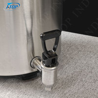 Seau à boisson chaude et froide isolé en acier inoxydable 8L 10L 304 pour thé et cafés