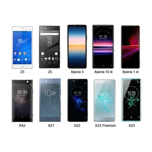 Tela lcd para sony xperia xa1 ultra xz1 xz2 xz3, premium