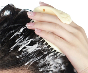 Lavar el cabello, peine, cepillo de masaje <span class=keywords><strong>scratc</strong></span>, peine para el cuidado del hogar, peine para limpiar el cuero cabelludo, cepillos de champú de silicona, exfoliante, depurador de cabeza para la ducha - Product Image 4