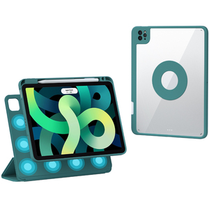 Étui de protection magnétique pour tablette <span class=keywords><strong>iPad</strong></span> Air 5/4 Pro 11/12.9, <span class=keywords><strong>coque</strong></span> arrière transparente avec support pour stylet, support pliable, antichoc - Product Image 5