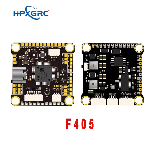 HPXGRC F722 Stack F722 Flight Controller ICM42688P with BLHeli_32 80A/100A ESC 3-8S LIPO 30.5x30.5mm for RC FPV Racing Drone