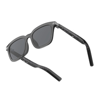 Lunettes de soleil audio intelligentes sans fil à oreille ouverte, étanches, pour la course, en PC, anti-lumière bleue, transmission V5.3 10m