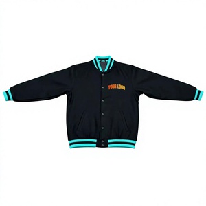 Blousons universitaires pour hommes de haute qualité 2026, 100 % laine, pour l'hiver, design personnalisé, couleur unie, en vente - Product Image 1