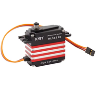 KST HLS6513 HV Standar 4Pole Brushless Digital Metal Gear Servo Sensor Hall Tanpa Kontak Kelas 700-800 Suku Cadang Pesawat RC