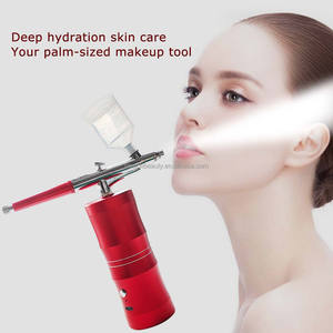 Machine à airbrush sans fil de haute qualité, pistolet de pulvérisation pour nail art, airbrush pour barbier <span class=keywords><strong>avec</strong></span> compresseur rechargeable par USB pour le maquillage et la peinture - Product Image 5