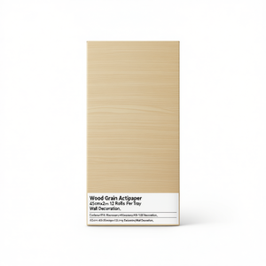 วอลเปเปอร์ลายไม้ 45 ซม. x 2 ม. 12 ม้วนต่อถาด สำหรับตกแต่งผนัง - Product Image 1