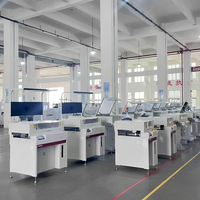 Lini Produksi SMT Siap Pakai Peralatan Perakitan PCB Otomatis Kontrol Layar Sentuh untuk Manufaktur Elektronik