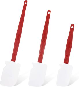 Espátulas Comerciales de Goma Resistentes al Calor, Raspador de Alimentos sin Silicona para Repostería, 1 por Kit - Product Image 1