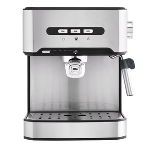 Cafetera Espresso eléctrica programable de 1.6L, mini portátil de acero inoxidable para uso doméstico o hotelero - Product Image 2