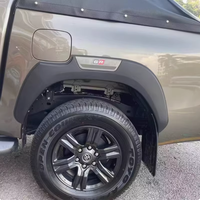 Garde-boue de voiture personnalisés, garde-boue de passage de roue en ABS, garde-boue universel noir moulé par injection pour Toyota Hilux