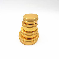 Pot en aluminium à couvercle vissé rond 10 ml 50 ml 60 ml 100 ml 120 ml 150 ml 200 ml 2/4 oz – Boîte métallique pour savon, baume à lèvres, cosmétiques, bougies