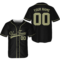 Jersey Baseball dengan Nama dan Nomor Tim yang Dipersonalisasi, Kaos Jersey Baseball Custom, Seragam Jersey Baseball untuk Penggemar Baseball