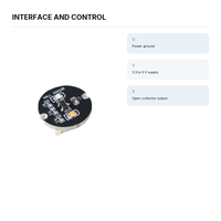 Module de capteur magnétique à effet Hall OH34N, sortie à collecteur ouvert 3,3V 5V pour la détection de vitesse et de position Arduino