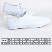 Chaussures décontractées blanches unisexes en gros, respirantes, à lacets, en toile vulcanisée, style marche, pour hommes et femmes - Vente chaude