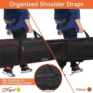 Funda para Teclado con Muestra Gratuita, Funda para Transportar Teclado, Bolsa para Teclado con 2 Bolsillos, Interior de Oxford Resistente de 600D - Product Image 2