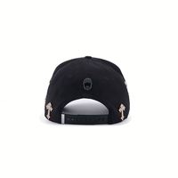 Gorra de Béisbol Unisex de 5 Paneles, Personalizable con Logotipo de Marca Privada Bordado, Parche Decorativo, Transpirable/Impermeable, Deportiva, con Letras/Imágenes