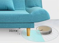 AILICHEN Modernes Einzel-und Doppel klapp sofa Günstiger Wohnzimmer-Lounges essel für Schlafzimmer anwendungen