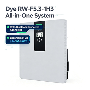 Vente flash Système de stockage d'énergie tout-en-un Deye RW-F5.3-1H3 IP65 Système solaire hybride basse tension Garantie 10 ans Stock UE - Product Image 1