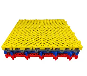 Grilles de sol antidérapantes pour garage, lavage de voitures, <span class=keywords><strong>tapis</strong></span> de sol en plastique amovibles, grilles en plastique pp - Product Image 1