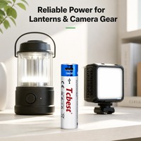 Baterai USB C 18650 Kapasitas Tinggi 3.7V 2200mAh Isi Ulang Li-ion 1200 Siklus untuk Kipas Lampu Kepala