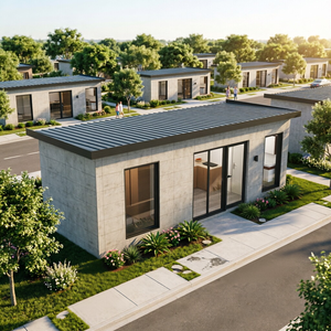 Casa Prefabricada de Acero Ligero, Unidad Habitacional Adicional (ADU), Extensión Familiar Confortable con Diseño Energéticamente Eficiente y Construcción <span class=keywords><strong>Modular</strong></span> Rápida - Product Image 4