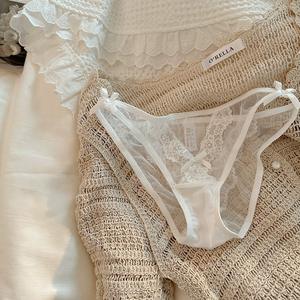 Biancheria intima di pizzo sexy all'ingrosso, pantaloni a triangolo estivi sottili, comodi, traspiranti e a vita bassa - Product Image 2