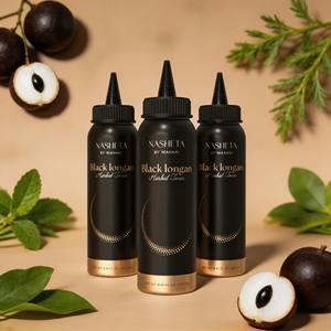 WANMAI29 Nasheta Black Longan Seed Herbal Toner Rafraîchit le cuir chevelu et stimule la vitalité des cheveux Nasheta Lightweight Herbal Toner Black - Product Image 3