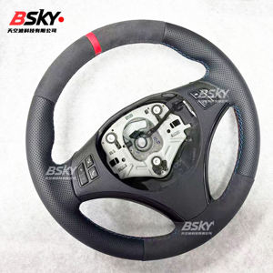 <span class=keywords><strong>Volante</strong></span> de Cuero Perforado Personalizado para <span class=keywords><strong>BMW</strong></span> E84 E83 E53 E70 E71 E90 E92 E86 E89 E81 E87 E82 E88 E36 E60 E93 - Product Image 2