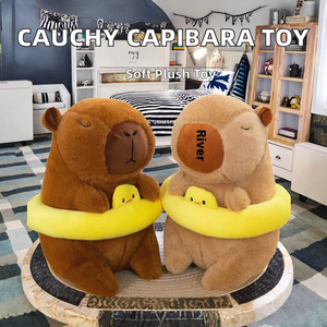 Disponibile: Peluche Capibara Cyber Celebrous con Anello da Nuoto, 8 Pollici, per Macchine Artiglio - Product Image 5