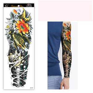Tatuaje temporal de <span class=keywords><strong>hombres</strong></span> no tóxicos de manga de <span class=keywords><strong>brazo</strong></span> completo de cuerpo de precio barato - Product Image 5