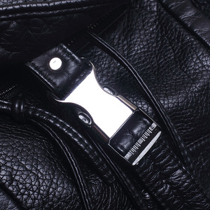 Fashion PU Leather <b>Backpack</b> Casual Large Capacity College Wind Travel <b>Student</b> Bag Handbag - Product Image 5