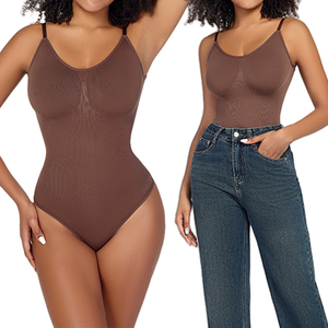 Vente en gros de bodycon à bretelles solides bodysuits sexy et décontractés, streetwear, body d'été, hauts pour femmes, body sans manches transparents, <span class=keywords><strong>combinaison</strong></span> mince - Product Image 3