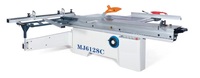 WELLMAX MJ6128C Machines à bois Scie à panneaux à table coulissante avec moteur central et moteur par machine de fabrication
