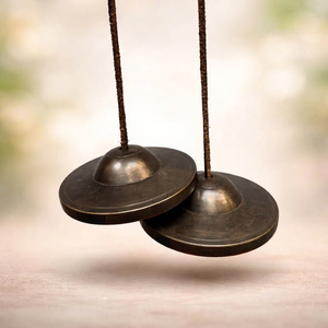 Ensemble de Tingsha de guérison avec un son pur pour le travail des chakras et l'équilibrage énergétique - Product Image 1