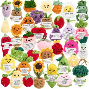 Animaux en crochet positifs et émotionnels, poupée singe, merci, cadeau inspirant et de soutien pour <span class=keywords><strong>Noël</strong></span>, anniversaire, fête, décoration de bureau à domicile - Product Image 6