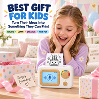 Xprinter MK1 Générateur d'autocollants thermiques portatif de 2 pouces pour enfants, arts et artisanat DIY à colorier