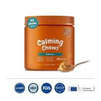 Complément alimentaire pour chiens : Soft Chews de soutien immunitaire avancé, saveur poulet, camomille pour la détente et la santé, sûr et rapide