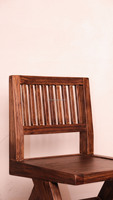 Fauteuil de salon en bois massif au design traditionnel, fauteuil d'appoint en bois, utilisation en chambre à coucher, garantie 10 ans, mobilier écologique
