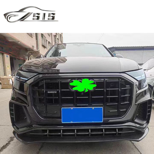 2019-2022 année Q8 mise à niveau <span class=keywords><strong>ABT</strong></span> Style Bodykit pour Q8 matériau en Fiber de carbone lèvres avant diffuseur arrière jupes latérales pièces d'auto de voiture - Product Image 6