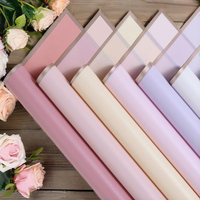 Vente en gros de papier d'emballage de fleurs de luxe de qualité personnalisée papier d'emballage imperméable pour bouquet de fleurs
