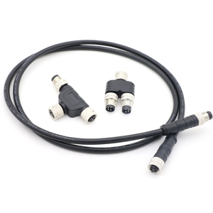 สายเคเบิลแบบมุมฉากตัวเมีย M8 สำหรับเชื่อมต่อกับสายไฟฟ้าในกล่องกระจายไฟ - Product Image 4